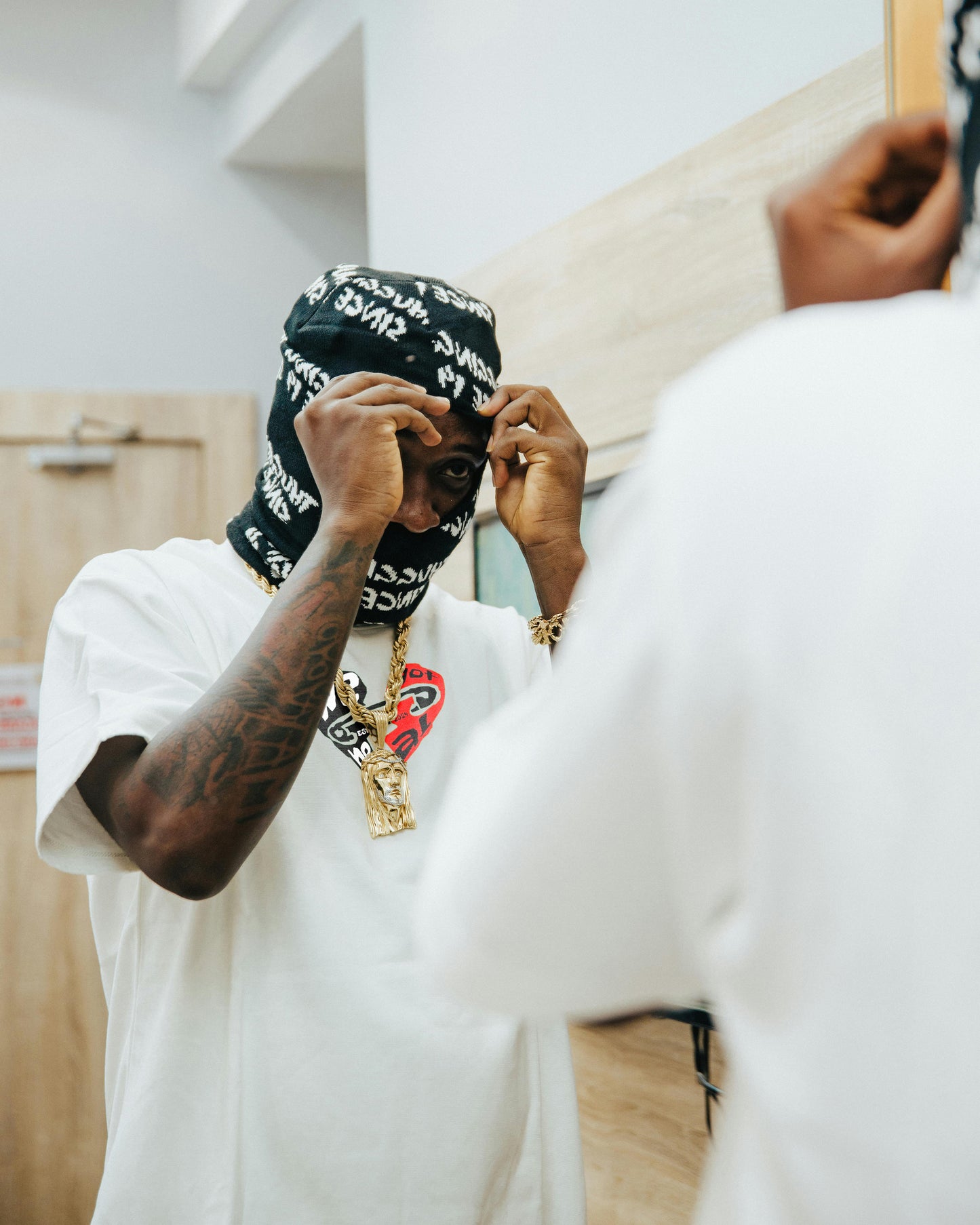 BREAKING HEART TEE WHITE